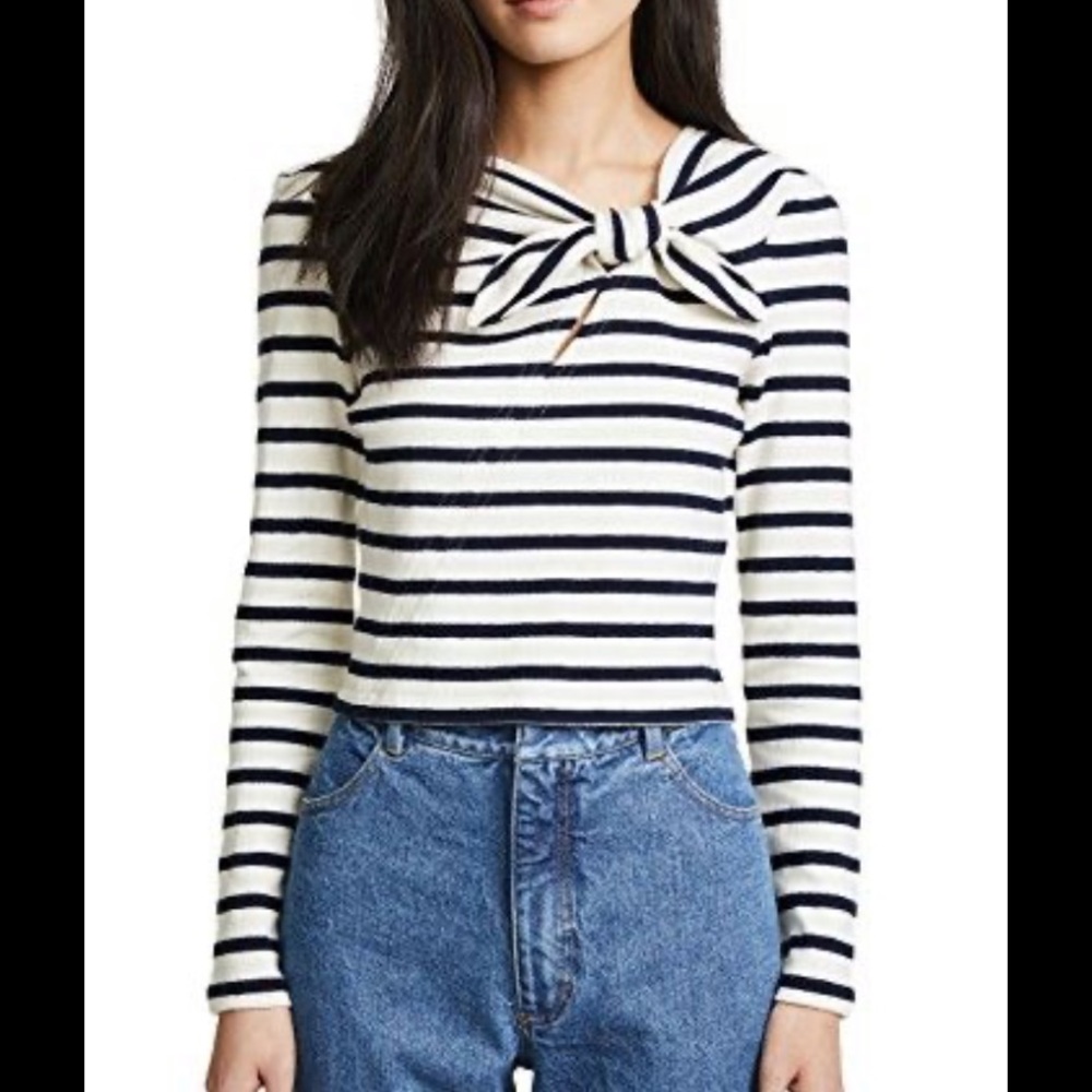NWT Derek Lam 10 Crosby Crop Sweater SMALL